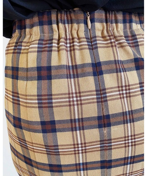 MLI'A（エムリア）の「チェック柄／マーメイド／スカート（スカート・レディース・ベージュ系4/ブラウン系その他2/ネイビー系2・FREE）」の18枚目の写真