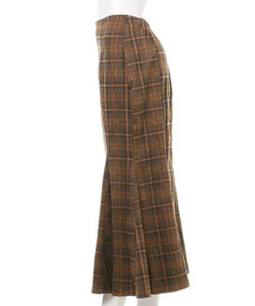 MLI'A（エムリア）の「チェック柄／マーメイド／スカート（スカート・レディース・ベージュ系4/ブラウン系その他2/ネイビー系2・FREE）」の13枚目の写真