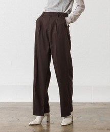 T/Rサイドスリットセンタープレススラックス