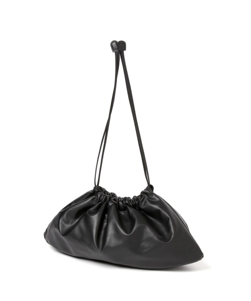 LEPSIM（レプシィム）の「ワイド巾着ショルダーバッグ　255491（ショルダーバッグ・レディース・ベージュ/イエロー/ブラック・ONE SIZE）」の16枚目の写真