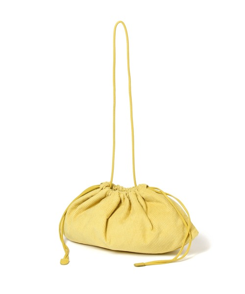 LEPSIM（レプシィム）の「ワイド巾着ショルダーバッグ　255491（ショルダーバッグ・レディース・ベージュ/イエロー/ブラック・ONE SIZE）」の13枚目の写真