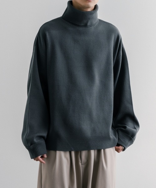 epnok（エプノック）の「タートルネックルーズニット（ニット/セーター  