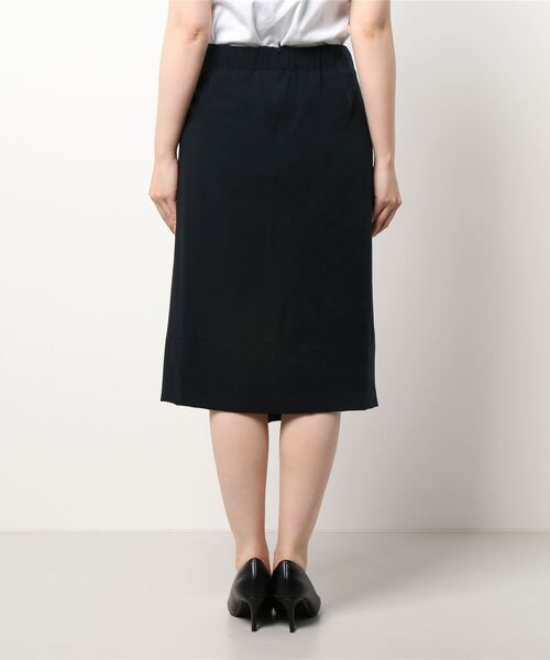 Te chichi（テチチ）の「【貴島明日香コラボ】アシンメトリーファスナースカート（スカート・レディース・パープル/オリーブ/ネイビー・SMALL/MEDIUM）」の5枚目の写真