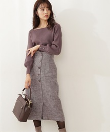 PROPORTION BODY DRESSING | ツイードタイトスカート / 1211220103(スカート)