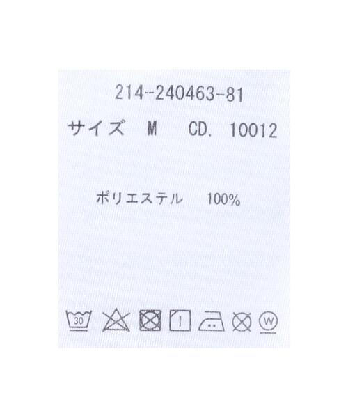 INGNI（イング）の「ボウタイ／ブラウス（シャツ/ブラウス・レディース・ブラック/オフホワイト・M）」の10枚目の写真