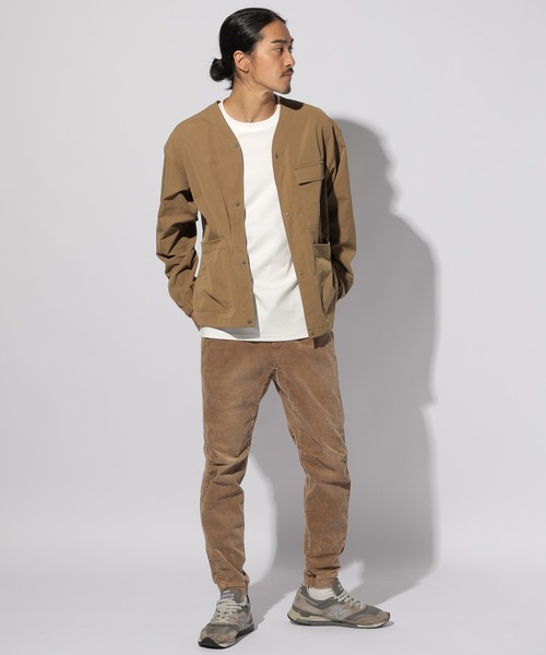 CAPTAIN STAG(キャプテンスタッグ)の「【CAPTAIN STAG(キャプテンスタッグ)×BAYFLOW】リップストップブルゾン(ブルゾン・メンズ・ネイビー/モカ・MEDIUM/LARGE)」の3枚目の写真