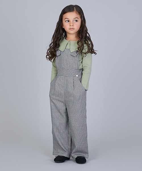 petit main（プティマイン）の「【リンク】衿ニット（ニット/セーター・キッズ・ライトグリーン/ピンク/キナリ・100cm/110cm/90cm/80ｃｍ/130cm/120cm）」の14枚目の写真