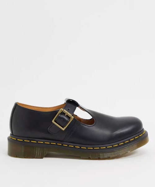 Dr. Martens（ドクターマーチン）の「【Dr.Martens/ドクターマーチン】 POLLEY Tバーシューズ（ローファー・レディース・ブラック・UK5/UK6/UK4）」の2枚目の写真