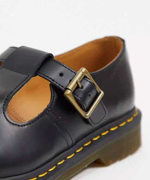 Dr. Martens（ドクターマーチン）の「【Dr.Martens/ドクターマーチン】 POLLEY Tバーシューズ（ローファー・レディース・ブラック・UK5/UK6/UK4）」の4枚目の写真