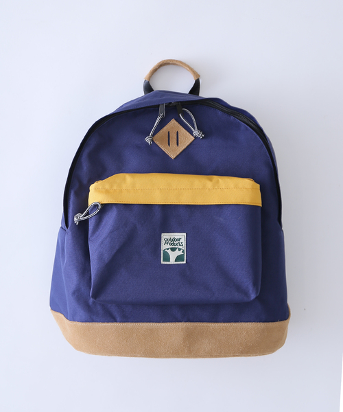 OUTDOOR PRODUCTS（アウトドアプロダクツ）の「【OUTDOOR PRODUCTS/アウトドアプロダクツ】別注 TREETAG DAYPACK（バックパック/リュック・メンズ・ネイビー/レッド/グリーン・FREE）」の5枚目の写真