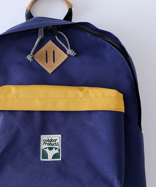 OUTDOOR PRODUCTS（アウトドアプロダクツ）の「【OUTDOOR PRODUCTS/アウトドアプロダクツ】別注 TREETAG DAYPACK（バックパック/リュック・メンズ・ネイビー/レッド/グリーン・FREE）」の6枚目の写真