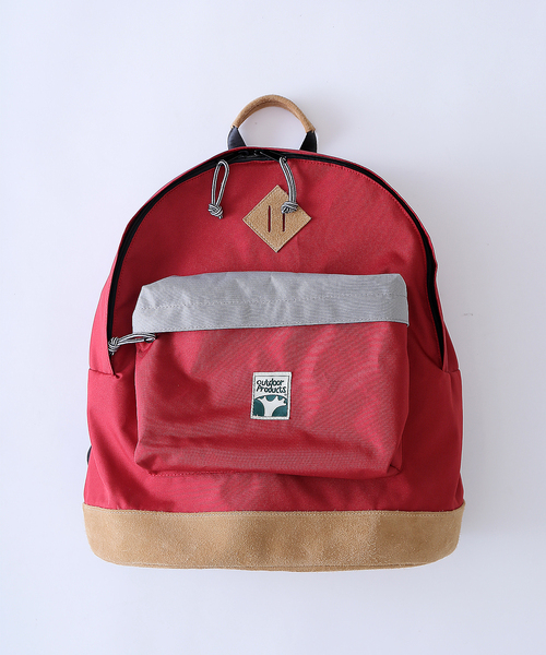 OUTDOOR PRODUCTS（アウトドアプロダクツ）の「【OUTDOOR PRODUCTS/アウトドアプロダクツ】別注 TREETAG DAYPACK（バックパック/リュック・メンズ・ネイビー/レッド/グリーン・FREE）」の7枚目の写真