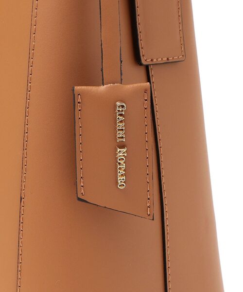 Carol J.（キャロルジェイ）の「GIANNI NOTARO CAROL J:ワンハンドルトートバッグ◆（トートバッグ・レディース・ブラック/ブラウン・ONE SIZE）」の16枚目の写真