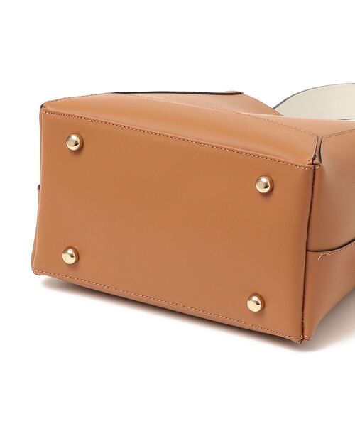 Carol J.（キャロルジェイ）の「GIANNI NOTARO CAROL J:ワンハンドルトートバッグ◆（トートバッグ・レディース・ブラック/ブラウン・ONE SIZE）」の4枚目の写真