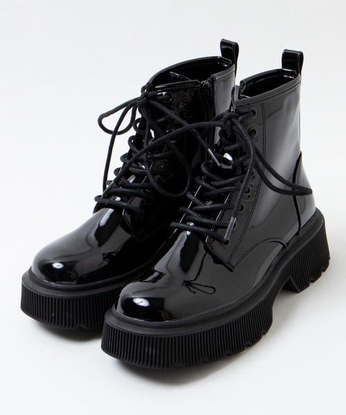 WEGO（ウィゴー）の「WEGO/ボリュームブーツ（ブーツ・レディース・ブラック/ブラック系その他・MEDIUM/LARGE）」の15枚目の写真