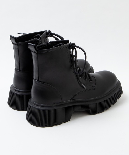 WEGO（ウィゴー）の「WEGO/ボリュームブーツ（ブーツ・レディース・ブラック/ブラック系その他・MEDIUM/LARGE）」の3枚目の写真