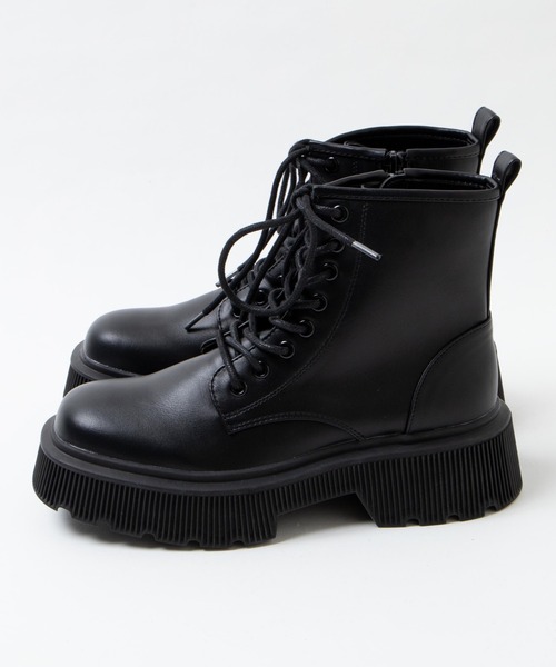 WEGO（ウィゴー）の「WEGO/ボリュームブーツ（ブーツ・レディース・ブラック/ブラック系その他・MEDIUM/LARGE）」の14枚目の写真