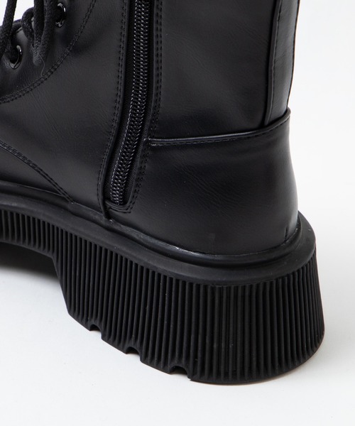 WEGO（ウィゴー）の「WEGO/ボリュームブーツ（ブーツ・レディース・ブラック/ブラック系その他・MEDIUM/LARGE）」の12枚目の写真
