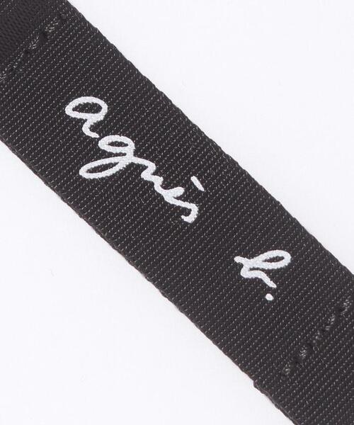 agnes b.（アニエスベー）の「WEB限定 キーホルダー (RAH10－01)（キーホルダー・メンズ・ブラック・FREE）」の3枚目の写真