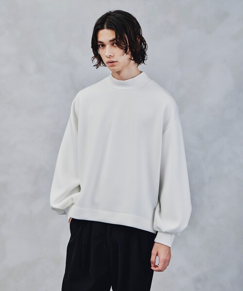 tk.TAKEO KIKUCHI（ティーケータケオキクチ）の「◆ボリュームスリーブカットソー（ユニセックスアイテム）（Tシャツ/カットソー・メンズ・ブラック/ダークグリーン/ベージュ/オフホワイト・88/66）」の17枚目の写真