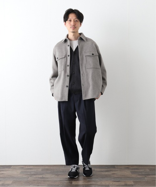 417 EDIFICE（フォーワンセブンエディフィス）の「コットンカシミヤカーディガン（カーディガン/ボレロ・メンズ・チャコールグレー/ブラック/ブラウン/グリーン・SMALL/MEDIUM/LARGE）」の10枚目の写真