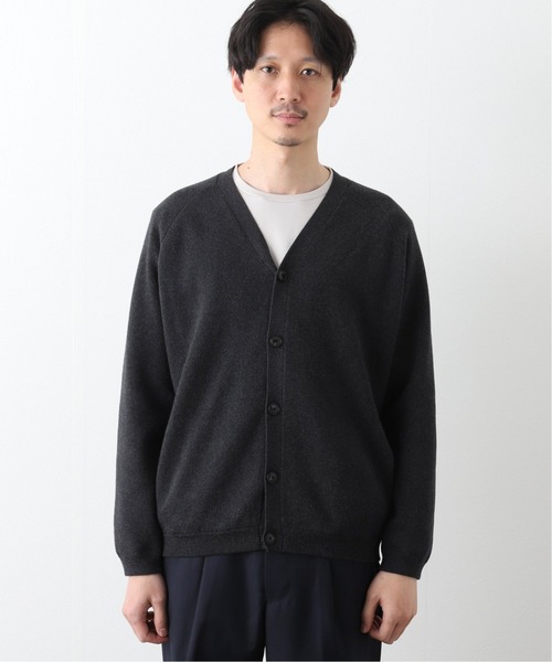417 EDIFICE（フォーワンセブンエディフィス）の「コットンカシミヤカーディガン（カーディガン/ボレロ・メンズ・チャコールグレー/ブラック/ブラウン/グリーン・SMALL/MEDIUM/LARGE）」の11枚目の写真