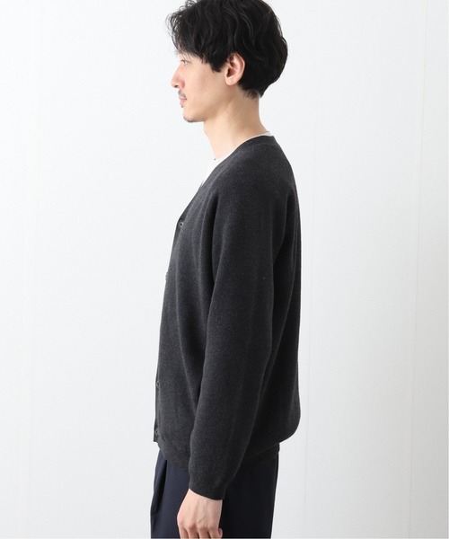 417 EDIFICE（フォーワンセブンエディフィス）の「コットンカシミヤカーディガン（カーディガン/ボレロ・メンズ・チャコールグレー/ブラック/ブラウン/グリーン・SMALL/MEDIUM/LARGE）」の12枚目の写真