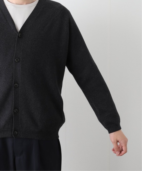 417 EDIFICE（フォーワンセブンエディフィス）の「コットンカシミヤカーディガン（カーディガン/ボレロ・メンズ・チャコールグレー/ブラック/ブラウン/グリーン・SMALL/MEDIUM/LARGE）」の16枚目の写真