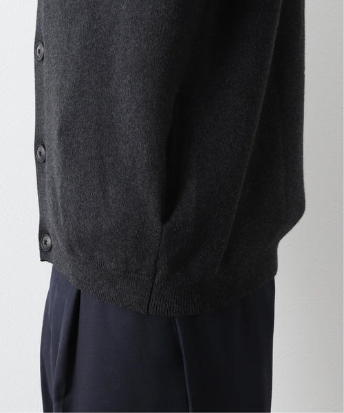 417 EDIFICE（フォーワンセブンエディフィス）の「コットンカシミヤカーディガン（カーディガン/ボレロ・メンズ・チャコールグレー/ブラック/ブラウン/グリーン・SMALL/MEDIUM/LARGE）」の19枚目の写真