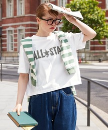 【CONVERSE/コンバース 別注カラー】 中根ゆたか ALL STARロゴプリントTシャツ/ZOZOTOWN限定色