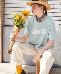 【CONVERSE/コンバース 別注カラー】 中根ゆたか ALL STARロゴプリントTシャツ/ZOZOTOWN限定色
