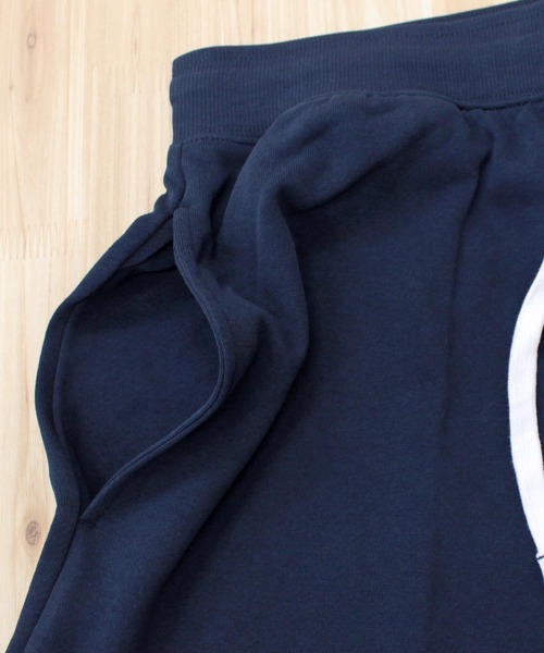 TOMMY HILFIGER（トミーヒルフィガー）の「ワンポイントロゴスウェットハーフパンツ 09T4086（その他パンツ・メンズ・ネイビー・M/L/XL/S）」の7枚目の写真