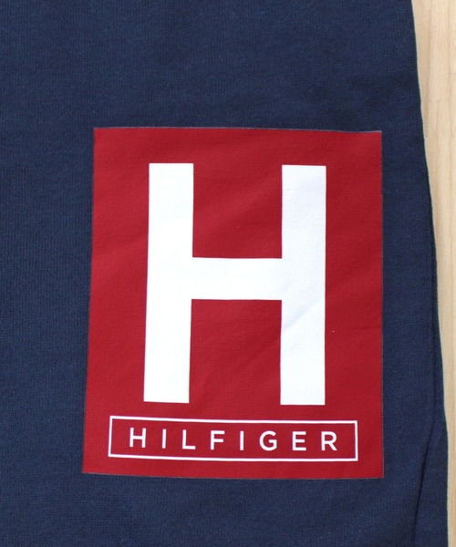 TOMMY HILFIGER（トミーヒルフィガー）の「ワンポイントロゴスウェットハーフパンツ 09T4086（その他パンツ・メンズ・ネイビー・M/L/XL/S）」の9枚目の写真