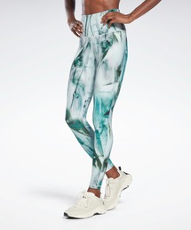 Reebok | ラックス ボールド ハイウエスト リキッド アビス プリント タイツ / Lux Bold High-Waisted Liquid Abyss Print Tights(レギンス/スパッツ)