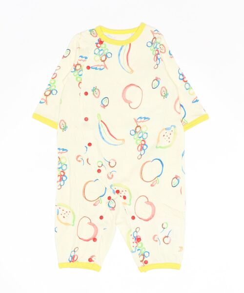 HOGAN RANCH WEAR(ホーガンランチウエア)の「ソウガラナガソデロンパース(70~80cm)(ロンパース・キッズ・オフホワイト/ミント・80/70)」の9枚目の写真