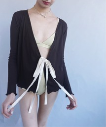 BASERANGE | 【BASERANGE/ベースレンジ】PRE OMIT WRAP(カーディガン/ボレロ)