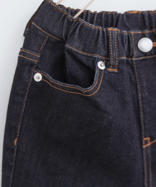 LOWRYS FARM（ローリーズファーム）の「デニムストレッチパンツ＊　261908（デニムパンツ・キッズ・ネイビー/ブルー・110cm/120cm/130cm/140cm/150cm）」の6枚目の写真