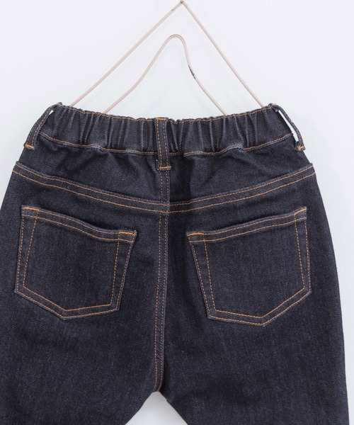 LOWRYS FARM（ローリーズファーム）の「デニムストレッチパンツ＊　261908（デニムパンツ・キッズ・ネイビー/ブルー・110cm/120cm/130cm/140cm/150cm）」の9枚目の写真