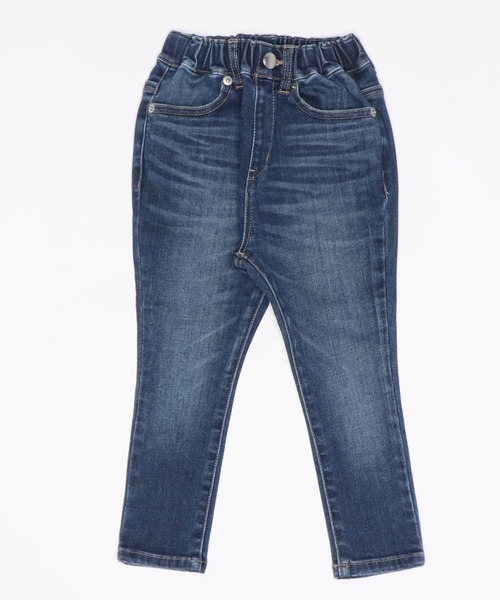 LOWRYS FARM（ローリーズファーム）の「デニムストレッチパンツ＊　261908（デニムパンツ・キッズ・ネイビー/ブルー・110cm/120cm/130cm/140cm/150cm）」の17枚目の写真