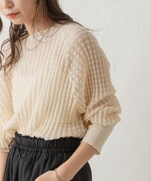 Kastane | 【カタログ掲載アイテム】シアージャガードニット(ニット/セーター)