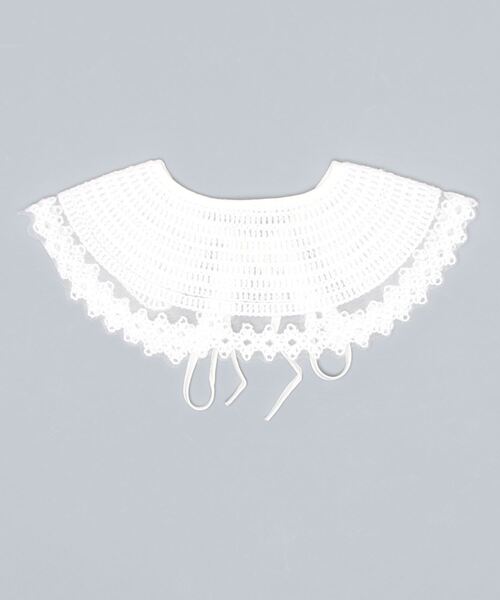 TONE SELECT GOODS（トーンセレクトグッズ）の「【gratin】フェイクカラー　付け襟（付け襟・レディース・ホワイト・FREE）」の2枚目の写真