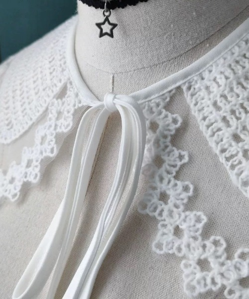 TONE SELECT GOODS（トーンセレクトグッズ）の「【gratin】フェイクカラー　付け襟（付け襟・レディース・ホワイト・FREE）」の5枚目の写真