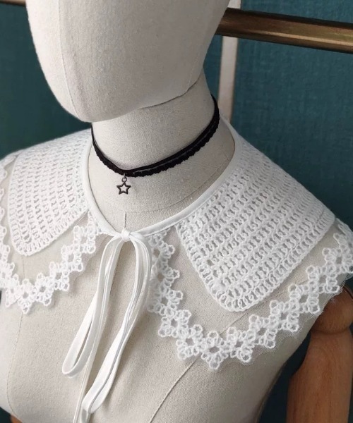 TONE SELECT GOODS（トーンセレクトグッズ）の「【gratin】フェイクカラー　付け襟（付け襟・レディース・ホワイト・FREE）」の6枚目の写真