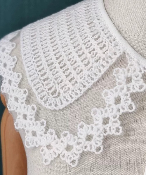 TONE SELECT GOODS（トーンセレクトグッズ）の「【gratin】フェイクカラー　付け襟（付け襟・レディース・ホワイト・FREE）」の7枚目の写真