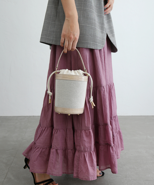 La TOTALITE(ラトータリテ)の「【CHRISTIAN VILLA /クリスチャンヴィラ】コンビ 2WAY BAG◆(ショルダーバッグ・レディース・ブラック/ベージュ/パープル・FREE)」の12枚目の写真