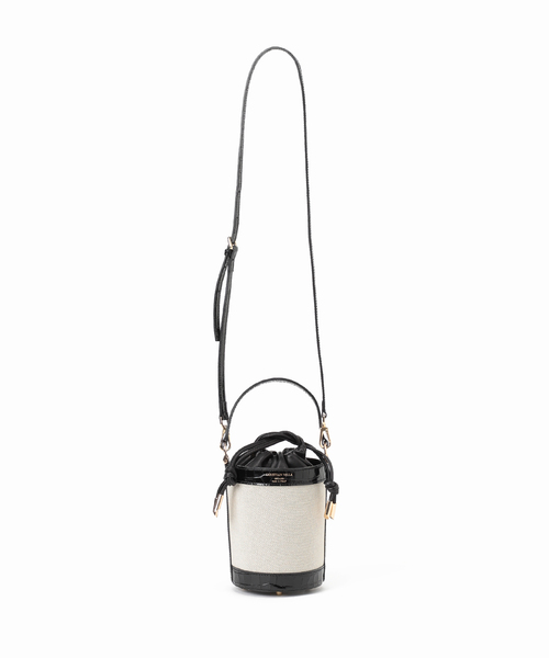 La TOTALITE(ラトータリテ)の「【CHRISTIAN VILLA /クリスチャンヴィラ】コンビ 2WAY BAG◆(ショルダーバッグ・レディース・ブラック/ベージュ/パープル・FREE)」の19枚目の写真