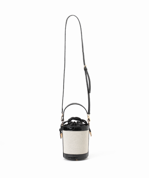 La TOTALITE(ラトータリテ)の「【CHRISTIAN VILLA /クリスチャンヴィラ】コンビ 2WAY BAG◆(ショルダーバッグ・レディース・ブラック/ベージュ/パープル・FREE)」の21枚目の写真