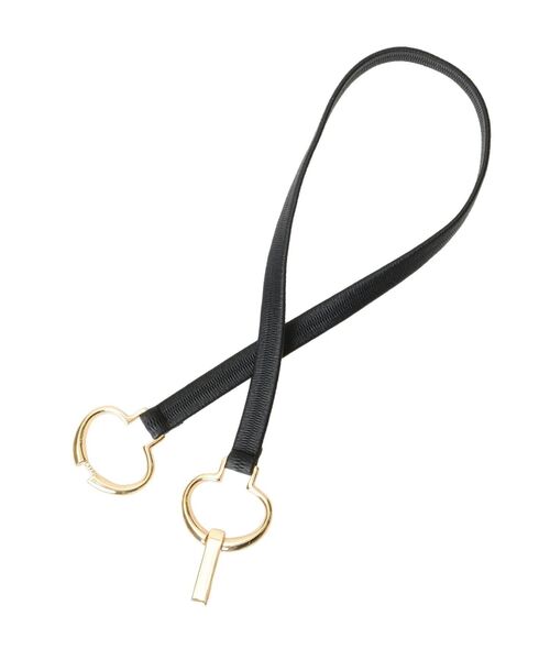 RESEXXY（リゼクシー）の「ホースビットゴムベルト（ベルト・レディース・ブラック/ベージュ・FREE）」の5枚目の写真