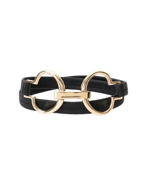 RESEXXY（リゼクシー）の「ホースビットゴムベルト（ベルト・レディース・ブラック/ベージュ・FREE）」の8枚目の写真