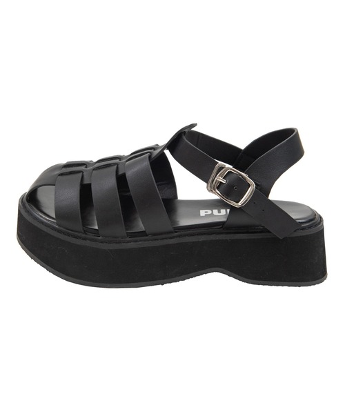 PUNYUS(プニュズ)の「グルカサンダル(サンダル・レディース・ブラック・1/2/3/4)」の9枚目の写真